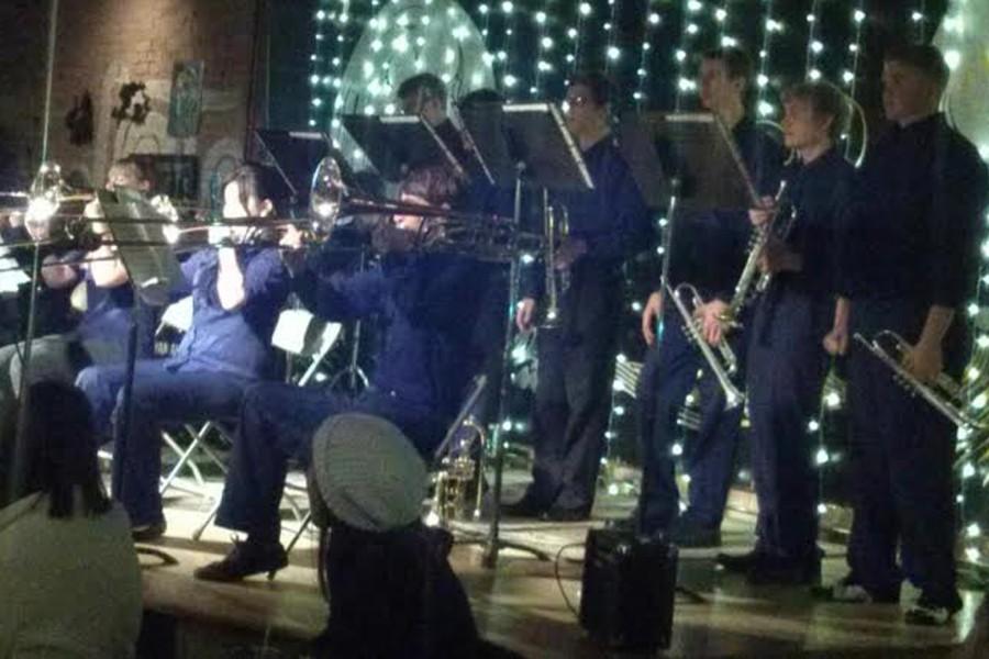 Members of the RV Jazz Ensemble entertained a community audience at the D-Note in Old Town Arvada on Tuesday, Nov. 11.