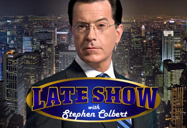 Stephen+Colbert+made+his+debut+as+host+of+the+CBS+Late+Show+on+Wednesday%2C+September+9.