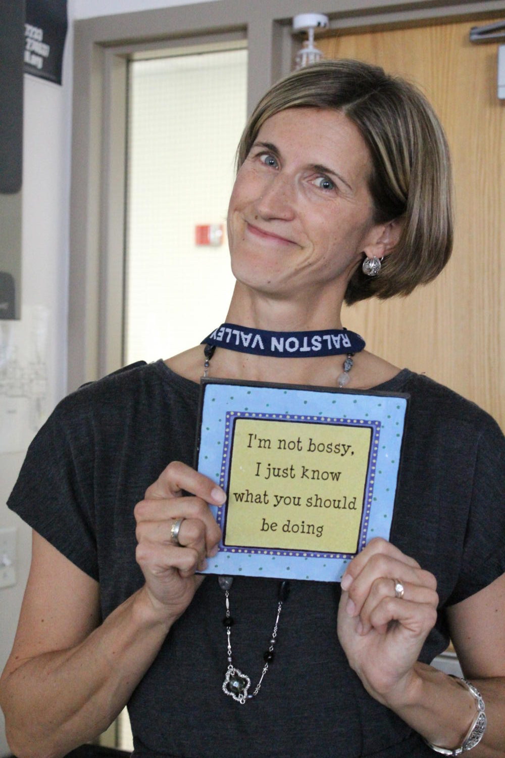 A Jeffco nomad, Karstin Sutton is at RV for the year, job sharing and teaching English 9, and English 11.