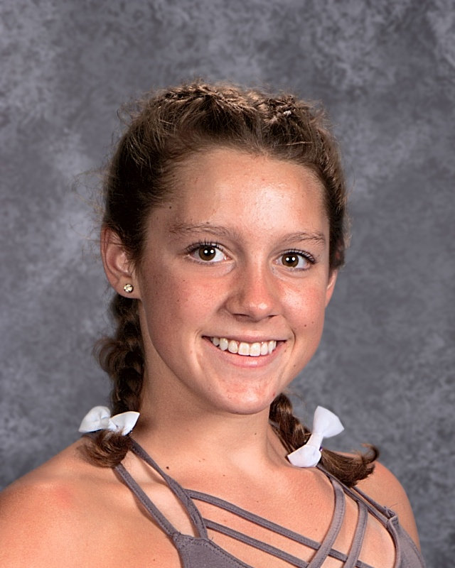 RV freshman Sydney Metzler (21)  has been a standout for the Mustangs this year. Metzler recently broke the RV school record in the 100 backstroke.